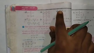 Equações lineares simultâneas Math Slove por Bikash Edu Care Episódio 16