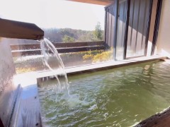 富士山が見える温泉で。 1/16