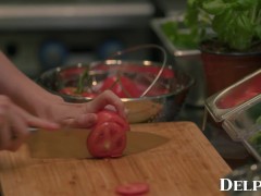 Delphine Films- Maya Woulfe Gets Fucked by Two Big Cocks - Screenshot 1 of 16 - Delphinefilms