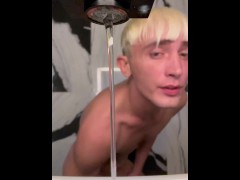 At restroom masturbation and hole pussy