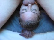 Preview 1 of Submissive milf deepthroat facefucked, face slapping, nice and ruff. I get very messy