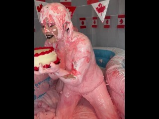 Oh Canada Dag Marshmallow Fluff En Cakezitsessie