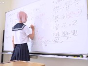 Preview 2 of AB087 Sensitive demonized model students - pegging (Chinese and English subtitles)