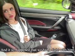 ПОДВЁЗ НЕЗНАКОМКУ, ТРАХНУЛ И ОБКОНЧАЛ ЛИЦО - Screenshot 3 of 16 - Blowjob In Car