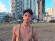 Preview 4 of Latino Valerio Orozco playing underwater and fucking Asian Boy Tyler Wu (Valerio's Version)
