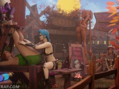 Professor Garlick Tickled Hard at the Renn Faire