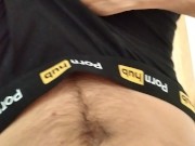 Preview 1 of ♋PORNHUB sent me a Box with Gifts, I Jerk off and Cum with the Official Underpants