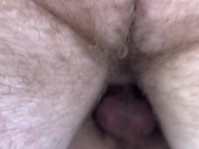 Preview 6 of Teddy Wilder Double Penetration Hairy Gay Beefy Bears Threesome Bareback DP (TRAILER)