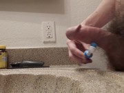 Preview 3 of Cum via electric toothbrush