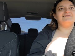 Trying Topless Driving for the First Time!