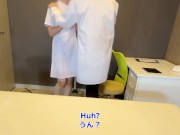 Preview 3 of [Nurse's boyfriend must-see! ]nurse cuckolded by doctor｜Creampie training in anal at the hospital