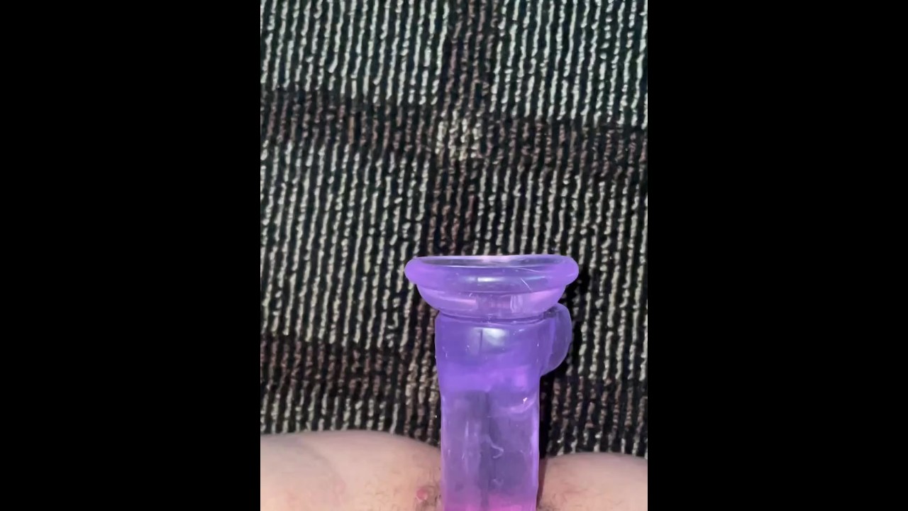 Dildo slips out of wet pussy. Who wants to fuck me? Cum on