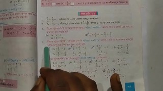 Equações lineares simultâneas Math Slove por Bikash Edu Care Episódio 19