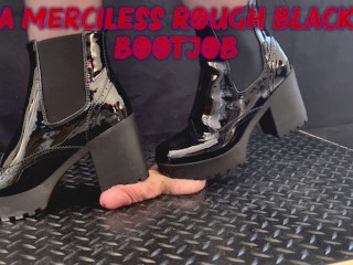 Your Boss gives you a Merciless Rough Bootjob Treatment - with TamyStarly - CBT, Ballbusting