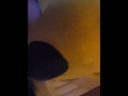 Preview 2 of Sex with plush teddy bear, Humping until i cum on it