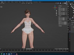 Tutorial: Attaching MMD and XPS clothes to Characters in Blender - Nix Lastrada