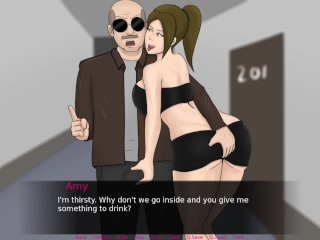 Amy's Ecstasy Gameplay #33 Amy Let_An Old Man Fucked Her All NightLong