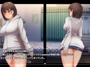 Preview 2 of 【H GAME】夜歩き♡BAD END①初めてなのに中年オジサンに生ハメされ中出しされる変態