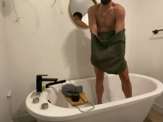 solo male, amateur, pissing, golden shower