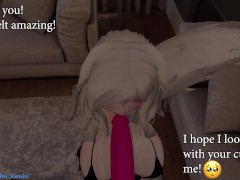 Good Boy wants to cum on my tits!!! Vtuber gives you a handjob! Sexy Catgirl Content!