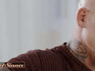 SWEET SINNER - Anna Claire Clouds Goes To Her BF's House To Make His Dad Crave For Her Pussy screenshot number 0