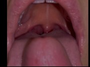 Preview 1 of CLOSE UP CUMSHOT DEEP IN THROAT