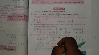 Ecuaciones Lineales Simultáneas Matemáticas Slove por Bikash Edu Care Episodio 20