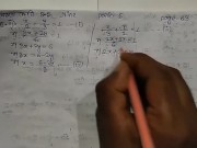 Preview 3 of Linear Simultaneous Equations Math Slove by Bikash Edu Care Episode 22