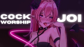COCK WORSHIP JOI Erotic Audio Roleplay ASMR Needy Succubus Is Desperate For Your Cock