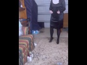 Preview 1 of POV Kinky Nun Degrades Student for Masturbating