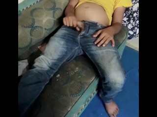 Boy Masturbating