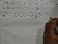 Linear Simultaneous Equations Math Slove by Bikash Edu Care Episode 24