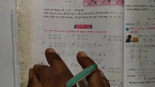 Equações lineares simultâneas Math Slove por Bikash Edu Care Episódio 24