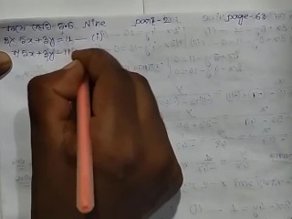 Equações Lineares Simultâneas Math Slove Por Bikash edu Care Episódio 25