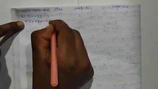 Equações lineares simultâneas Math Slove por Bikash Edu Care Episódio 25