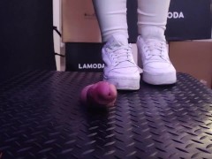 3 POVs Sneakers CBT Cock Crush and Trample - Screenshot 1 of 16 - Cbt