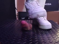 3 POVs Sneakers CBT Cock Crush and Trample - Screenshot 2 of 16 - Ballbusting