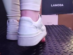 3 POVs Sneakers CBT Cock Crush and Trample - Screenshot 9 of 16 - Trample