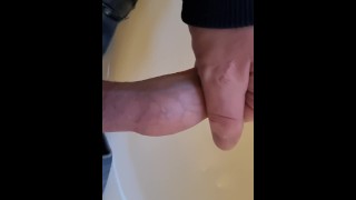 Foreskin ballooning in slow motion