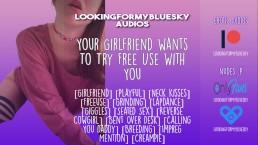 ASMR | Your Girlfriend Wants to Try Her Free Use Fantasy With You