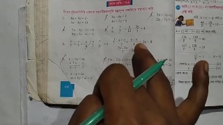 Ecuaciones lineales simultáneas matemáticas slove por Bikash Edu Care Episodio 27