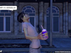 Happy Birthday Grimace (Giantess Animation)