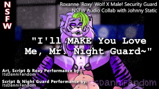 R18 音频角色扮演夜间守卫的东西 Roxy Wolf 的新阴部 COLLAB W 约翰尼静态