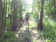 Preview 2 of GROOBYGIRLS: If You Go Down To The Woods Today...