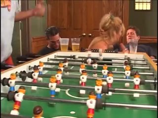 Innocent gameplay turns to randy threesome