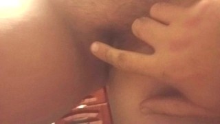 Hairy, not shaved pussy. Step sister's pussy.