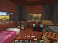 How to build a tiny Savannah house in Minecraft