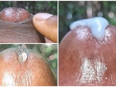 Big Wet Dick Solo Male Amateur Cums Extremely Hard in Closeup Precum Play