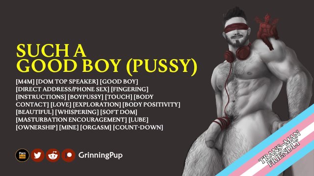 [Audio] Such a Good Boypussy for Daddy