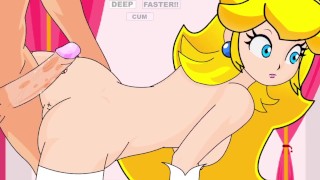 Princess Peach Goes Anal